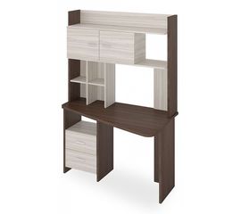  Стол компьютерный Домино Lite СКЛ-Трап120+НКЛХ-120 ШК ПРАВ, фото 1 