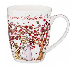  Кружка (400 мл) Дерево Сердец 415-2086, фото 1 