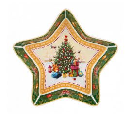  Блюдо декоративное (17.5x17.5x3.5 см) Christmas collection 85-1610, фото 1 