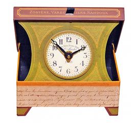  Настольные часы (11x14 см) French Script BCFS2S, фото 1 