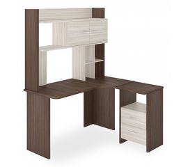  Стол компьютерный Домино Lite СКЛ-Угл130+НКЛХ-130 ШК ПРАВ, фото 1 