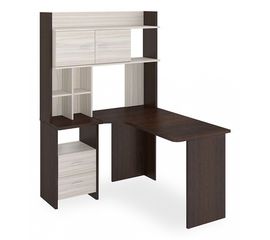  Стол компьютерный Домино Lite СКЛ-Угл130+НКЛХ-120 ВК ЛЕВ, фото 1 