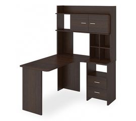  Стол компьютерный Домино Lite СКЛ-Угл130+НКЛХ-120 В ПРАВ, фото 1 