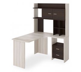  Стол компьютерный Домино Lite СКЛ-Угл130+НКЛХ-120 КВ ПРАВ, фото 1 