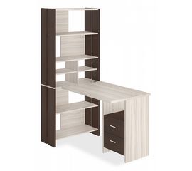  Стол компьютерный Домино Лайт СТЛ-ОВХ+С100Прям, фото 1 