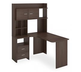  Стол компьютерный Домино Lite СКЛ-Угл130+НКЛХ-120, фото 1 