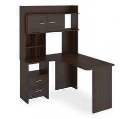  Стол компьютерный Домино Lite СКЛ-Угл130+НКЛХ-120 В ЛЕВ, фото 1 