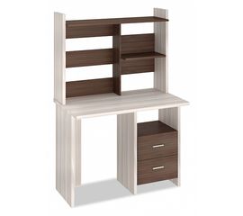  Стол компьютерный Домино Лайт СКЛ-Прям100+НКЛ-100, фото 1 