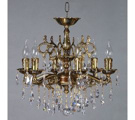  Подвесная люстра Leon 2128/6 PB Tear Drop, фото 1 