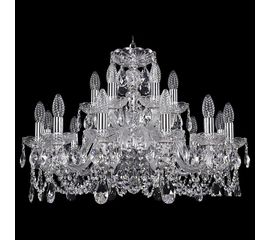  Подвесная люстра 1402/12+6/240/Ni, фото 1 