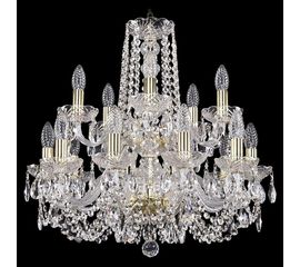  Подвесная люстра 1402/10+5/195/2d/G, фото 1 