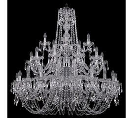  Подвесная люстра 1402/20+10+5/400/3d/Ni, фото 1 