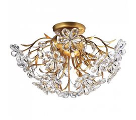  Потолочная люстра Crystal 465/8PL, фото 1 