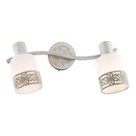  Спот Silvia 20025/2 белый с золотом, фото 1 