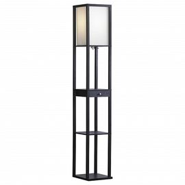  Торшер с полкой Woodruff LSP-0333, фото 1 