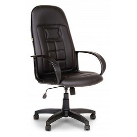  Кресло для руководителя Chairman 727 черный/черный, фото 1 