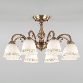  Люстра на штанге Campina 60107/8 античная бронза, фото 1 