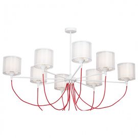  Люстра на штанге V4494 V4494-0/8PL, фото 1 