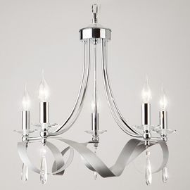  Подвесная люстра Adelia 60064/5 хром, фото 1 
