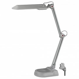  Настольная лампа офисная NL-202-G23-11W-GY, фото 1 