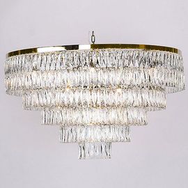  Подвесная люстра 10120 10129+17/C gold, фото 1 