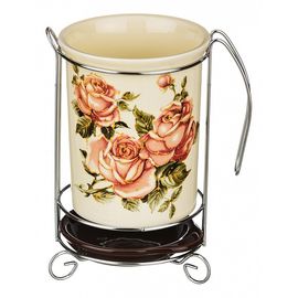  Подставка под столовые приборы (10.5x10.5x16 см) Корейская роза 358-756, фото 1 