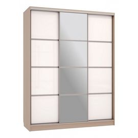  Шкаф-купе Бассо 2-600 с зеркалом, фото 1 