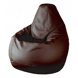  Кресло-мешок Коричневая Экокожа L, фото 1 