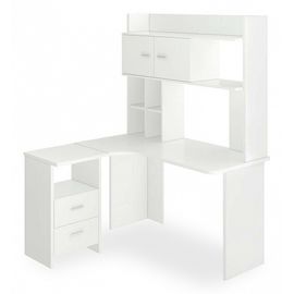  Стол компьютерный Нельсон Lite СКЛ-Угл130+НКЛХ-130 БЕ ЛЕВ, фото 1 