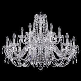  Подвесная люстра 1402/12+6/300/2d/Ni, фото 1 