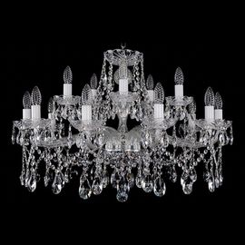  Подвесная люстра 1413/10+5/300/Ni, фото 1 