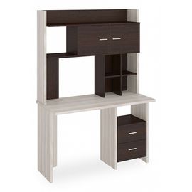  Стол компьютерный Домино Lite СКЛ-Прям120+НКЛХ-120, фото 1 