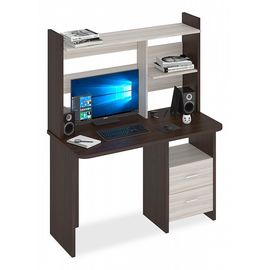  Стол компьютерный Домино Lite СКЛ-Прям120Р+НКЛ-120, фото 1 