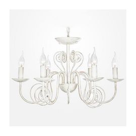  Подвесная люстра Tomas 60018/6 белый с золотом, фото 1 