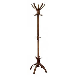  Вешалка-стойка В-12Н средне-коричневая, фото 1 