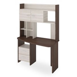  Стол компьютерный Домино Lite СКЛ-Крл120+НКЛХ-120 ШК ПРАВ, фото 1 