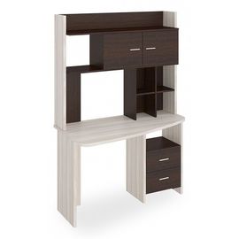  Стол компьютерный Домино Lite СКЛ-Крл120+НКЛХ-120 КВ ЛЕВ, фото 1 