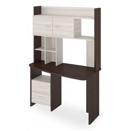  Стол компьютерный Домино Lite СКЛ-Крл120+НКЛХ-120 ВК ПРАВ, фото 1 