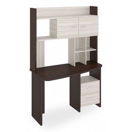  Стол компьютерный Домино Lite СКЛ-Крл120+НКЛХ-120 ВК ЛЕВ, фото 1 