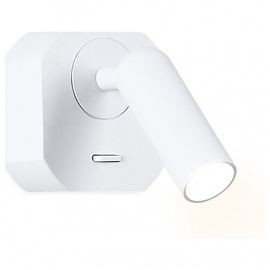  Бра Wall 8 FW282 SWH белый песок LED 4200K 3W 66*66*65, фото 1 