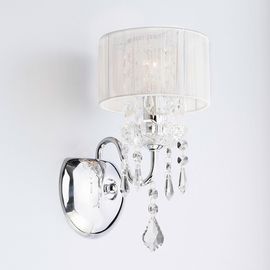  Бра Allata 2045/1 хром/белый, фото 1 