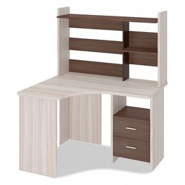  Стол компьютерный Домино Лайт СКЛ-Угл120+НКЛ-120, фото 1 