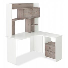  Стол компьютерный Домино Лайт СКЛ-Угл130+НКЛХ130, фото 1 