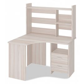  Стол компьютерный Домино Лайт СКЛ-Угл120+НКЛ-120, фото 1 