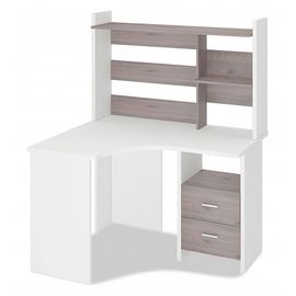  Стол компьютерный Домино Лайт СКЛ-Угл120+НКЛ-120, фото 1 