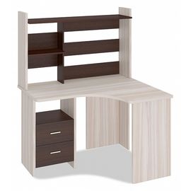  Стол компьютерный Домино Лайт СКЛ-Угл120+НКЛ-120, фото 1 