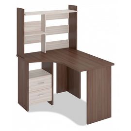  Стол компьютерный Домино Лайт СКЛ-Угл120+НКЛ-100, фото 1 