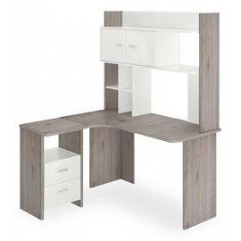  Стол компьютерный Нельсон Lite СКЛ-Угл130+НКЛХ-130, фото 1 