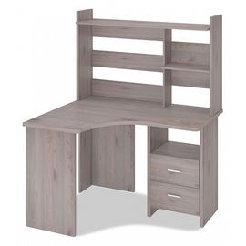  Стол компьютерный Домино Лайт СКЛ-Угл120+НКЛ-120, фото 1 