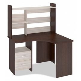  Стол компьютерный Домино Лайт СКЛ-Угл120+НКЛ-120, фото 1 